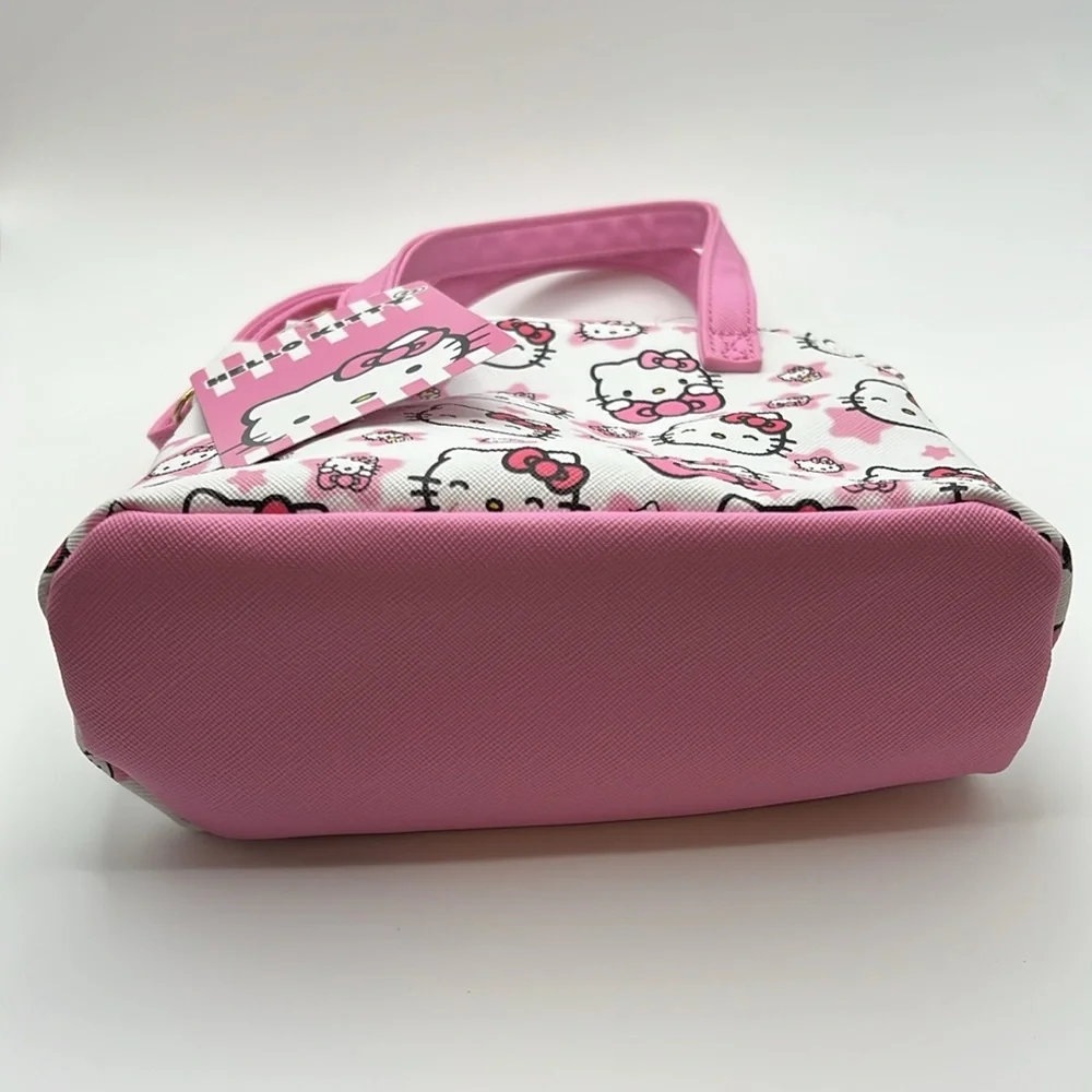 Hello Kitty Bundle with crossbody bag, bag charms, and pens